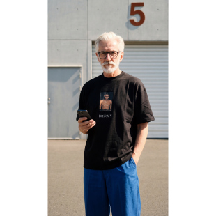 DOGTOWN 26SS木村拓哉人物PHOTO照片圆领全棉短袖TEE短袖T恤