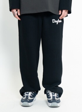 DOGTOWN SIDE LOGO小标侧面LOGO直筒基础百搭宽松休闲长裤卫裤
