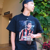 T恤 TEE短袖 天语TAM同款 DOGTOWN致敬MJ迈克尔杰克逊人物短袖