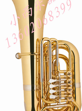 四扁键低音抱号 Bb调（大口径高级四扁键抱号）倍低音号  Tuba