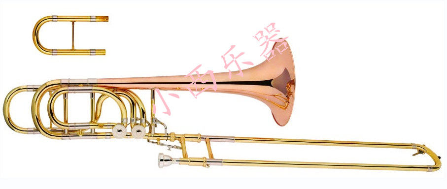 双活塞长号  低音变调磷铜高级长号 调性/Bb/F/Eb/G/D 可换变音管
