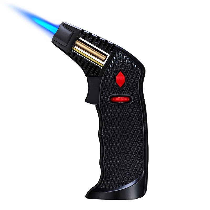 雪茄专用打火机防风直冲旅行便携式礼盒包装创意雪茄点烟器火机