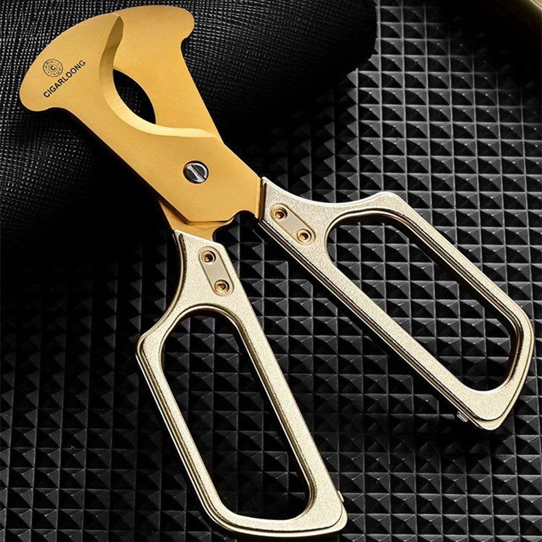正品CIGARLOONG茄龙雪茄剪锋利双刃剪烟器雪茄经典开孔器礼盒包装