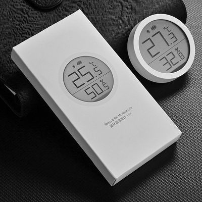 雪茄箱雪茄盒专用电子温湿度计迷你高灵敏精度保湿盒雪茄柜湿度计