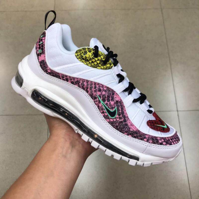 耐克 NIKE AIR MAX 98 女子全掌大气垫运动跑步鞋 BV1978-AH6799