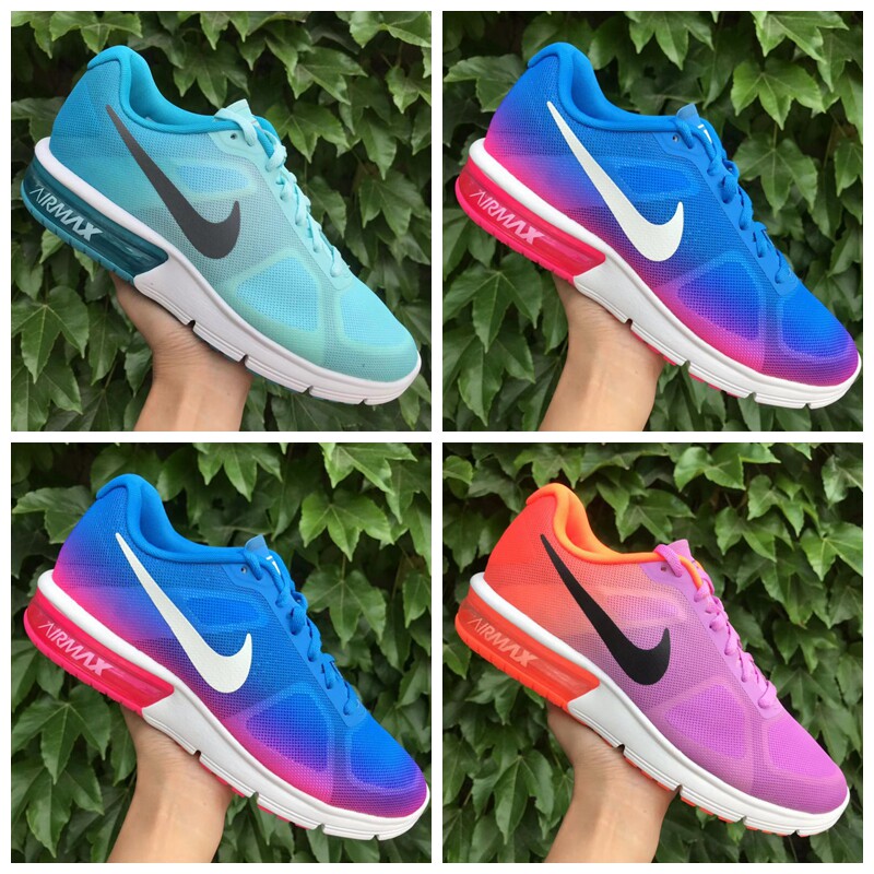 Nike Air Max SEQUENT 女子气垫跑步鞋 719916-402-404-502