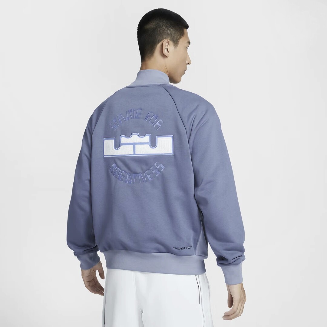 耐克 Nike Therma-FIT 詹姆斯Logo男保暖休闲运动夹克外套 FZ1035