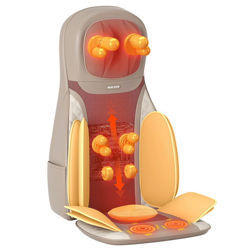 按摩靠垫家用多热敷多档揉捏颈腰背床垫臀全覆盖按摩垫