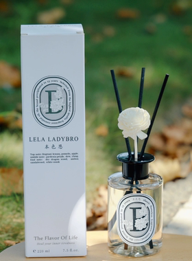 LELA LADYBRO本色恩栀子花香薰家用持久留香天然净化空气无火香氛