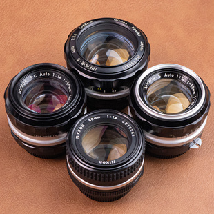 标准全幅手动镜头 50mm AUTO AIS 1.2 1.8 F1.4 Nikon 尼康