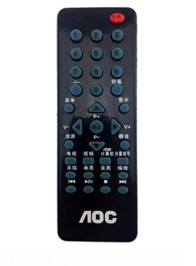 适用于适用于AOC 冠捷 T3255De T2255We T2255e 遥控器