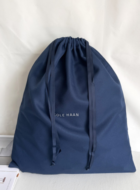 优质深蓝色抽绳收纳防尘袋大小号皮包包防尘保护袋衣物被子防潮袋