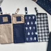 日韩装 雨伞收纳包手拎雨伞袋吸水便携手提可悬挂干湿雨伞套保护袋