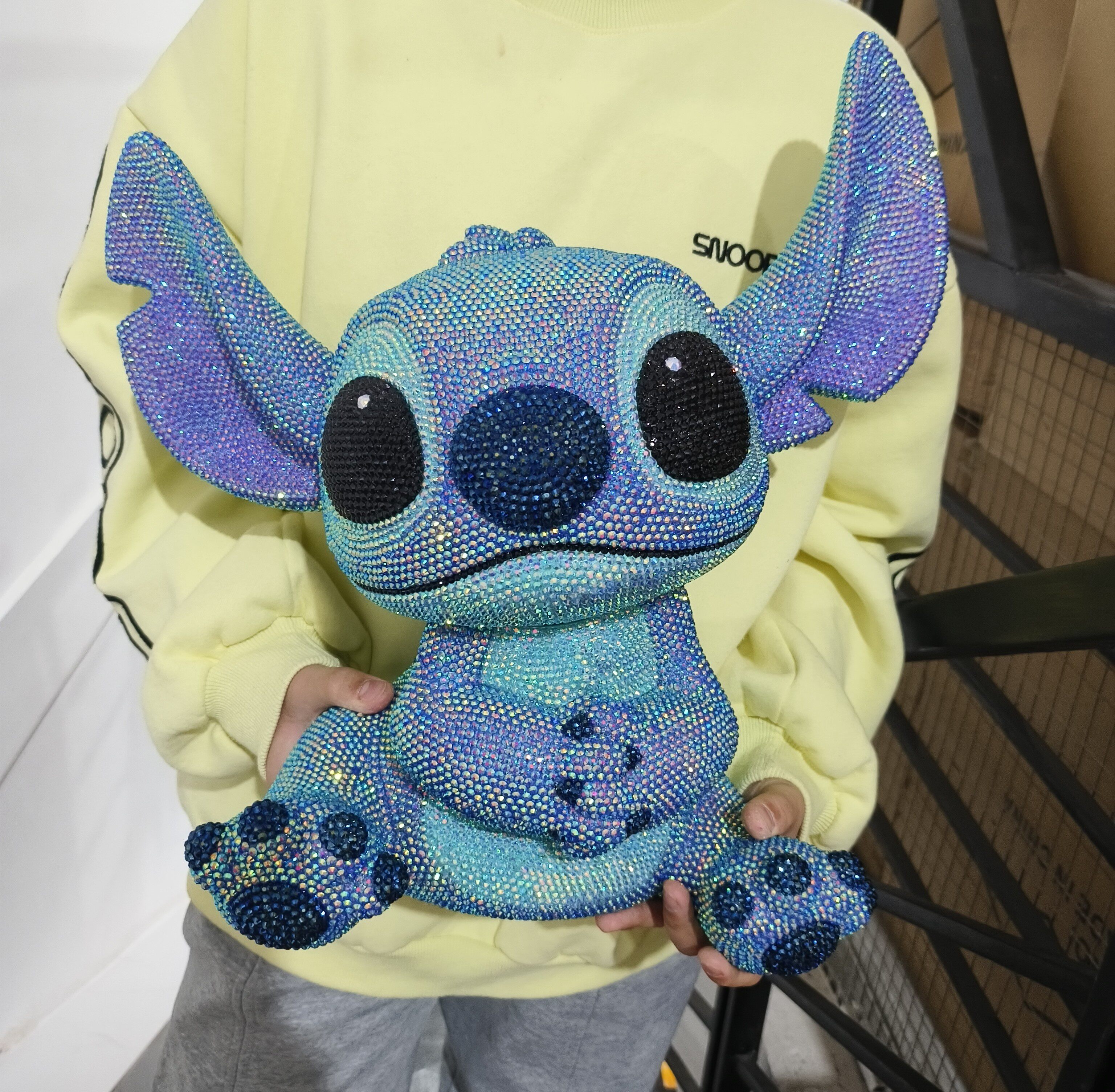 史迪仔娃娃贴钻diy手工女孩玩具
