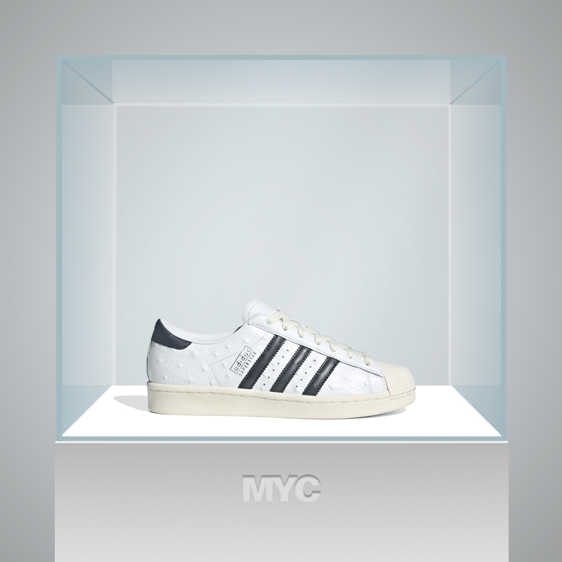 阿迪达斯ADIDAS SUPERSTAR VINTAGE经典贝壳头板鞋小白鞋JH5709