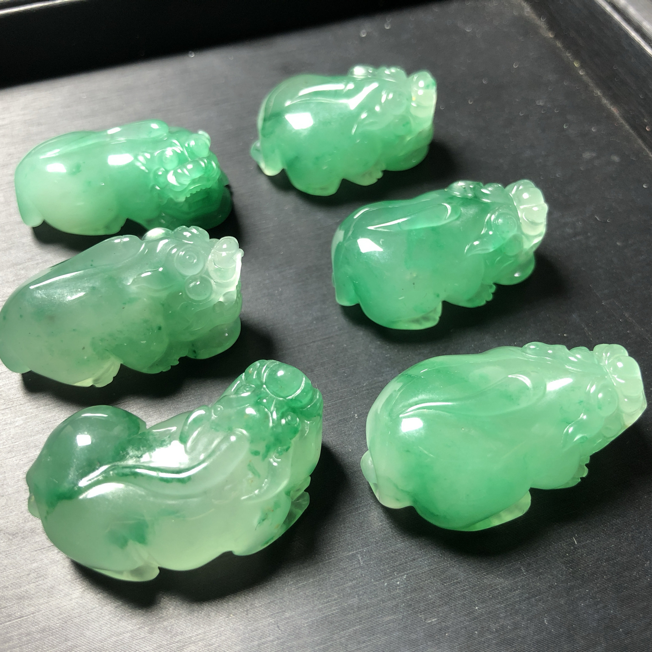 独龙玉非洲翠貔貅吊坠手链天然a货冰飘花玉石挂件玉坠包包钥匙坠