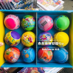 现货亦麻韩国采购碰碰狐pinkfong鲨鱼家族玩偶盲盒惊喜蛋随机发货