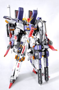 K纸魂原创MSZ-010 ZZ  高达 DIY纸模型 免划线免切割