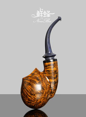 NewBee石楠木烟斗手工实木蛋蛋的忧伤烟斗老式传统男士空腔过滤具