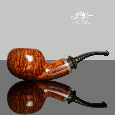 NewBee石楠木烟斗小苹果空腔烟斗