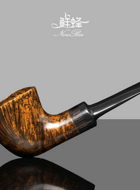 NewBee石楠木烟斗手工都柏林暖鼻斗实木传统老式过滤专用男士烟具