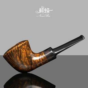 NewBee石楠木烟斗手工都柏林暖鼻斗实木传统老式过滤专用男士烟具
