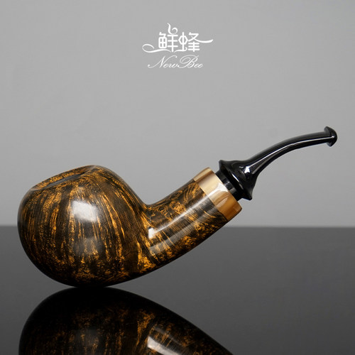 NewBee鲜蜂石楠木烟斗手工实木