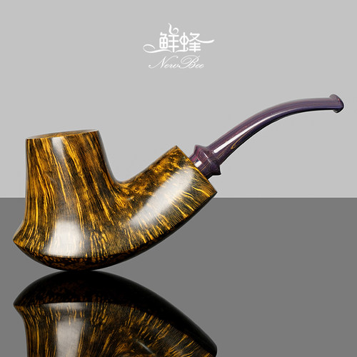 NewBee鲜蜂石楠木烟斗手工火山斗