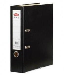 益而高9300B/1纸板文件夹两孔夹快劳夹快劳板夹背宽7.5cm特价夹子