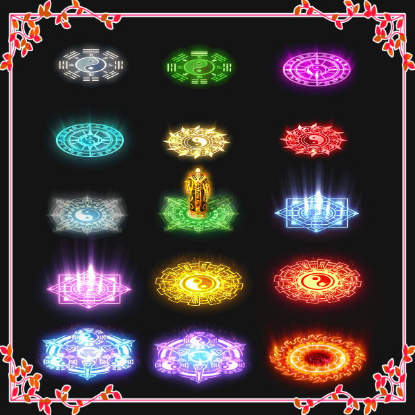 [996引擎]传奇复古风格魂环特效
