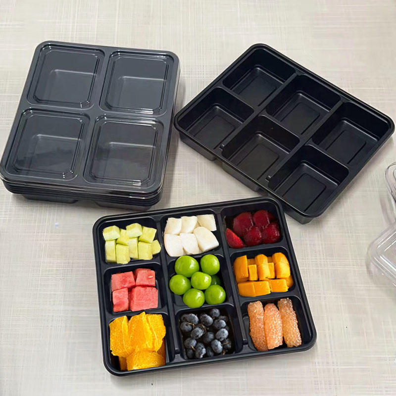 水果拼盘盒外卖包装盒分格塑料