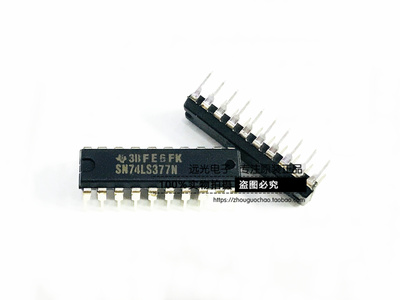 SN74LS377N逻辑芯片TI直插DIP-20