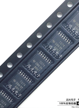 全新原装 T074 TL074CPWR T084 TL084CPWR 贴片 TSSOP-14 放大器