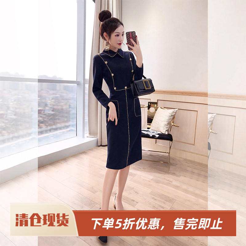 裙子包臀裙连身裙春季马年女装2026年茶歇显瘦法式气质西装连衣裙