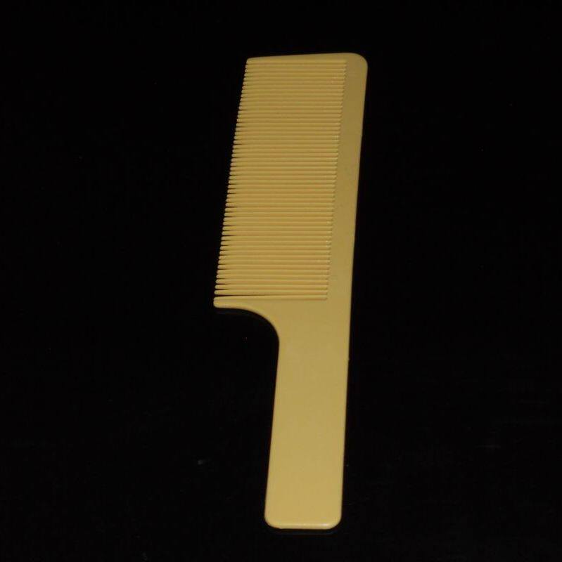 正品特价劲霸美发平梳2号耐热橡胶梳子防静电专用理平头梳