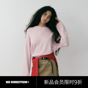 羊绒手工刺绣logo圆领针织N540124626C DIRECTION