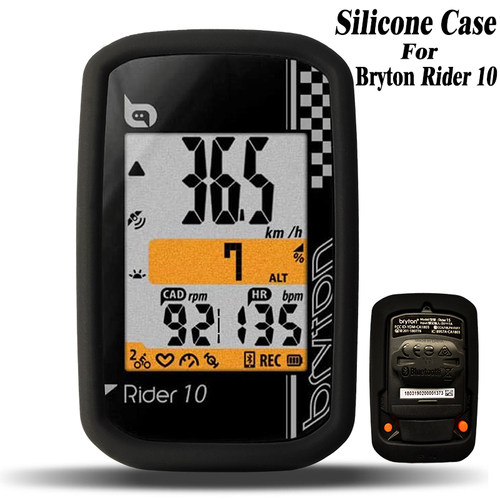 百锐腾Bryton Rider10保护套 R10自行车码表套矽胶套软硅胶套防摔