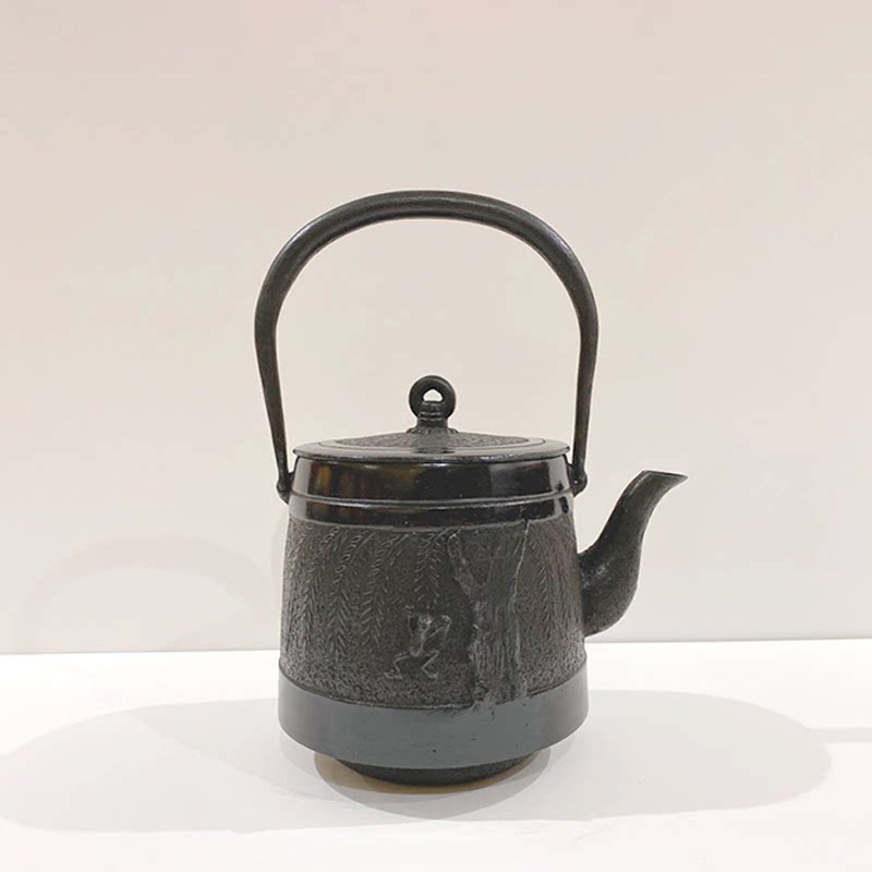 18型道风  日本原装进口南部铁器 烧水手作铁壶泡茶壶茶道11056