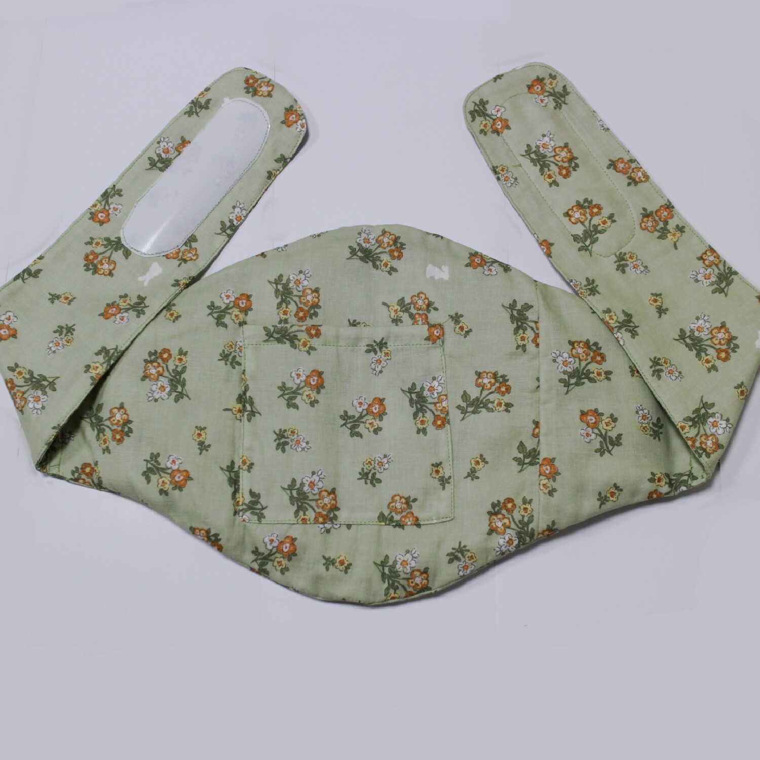 新疆纯棉花可脱胆护腰带大人保暖肚兜成人居家护肚围孕妇护胃护肚