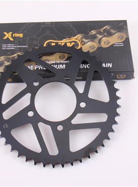 德国AFAM链条大小牙盘前后链轮大小飞轮春风650NK MT650 650GT