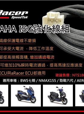 艾瑞斯ARACER 适用BWS/NMAX155/6代劲战 ISG强化线组马达线地线