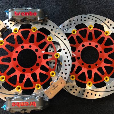 改装杜卡迪V4SUNSTAR浮动刹车盘
