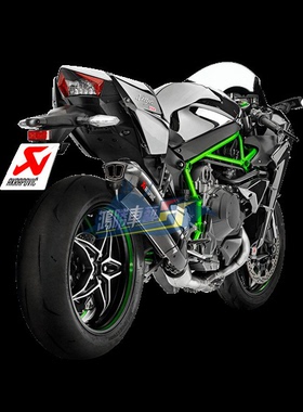 天蝎akrapovic KAWASAKI 川崎 NINJA H2 R 改装钛合金全段排气管