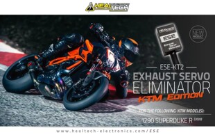 Healtech海特 适用KTM DUKE1290R/ADV 改装中尾段排气屏蔽器阀门