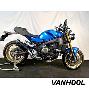 VANHOOL万虎排气管 适用雅马哈XSR900 MT09 改装阀门钛合金中尾段