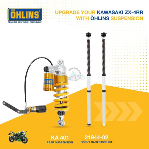 川崎ZX4RZX4RR改装后避震减震器