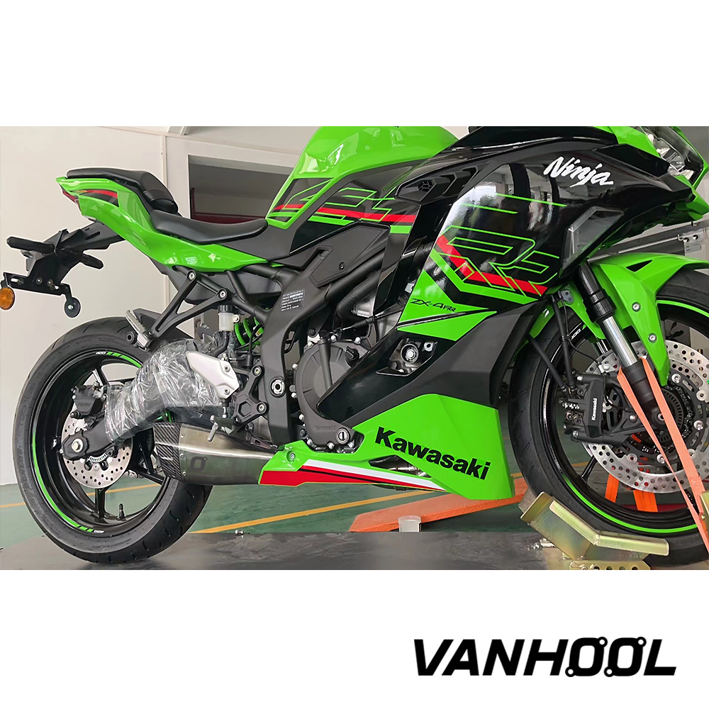 川崎ZX4R改装万虎全段尾段排气管