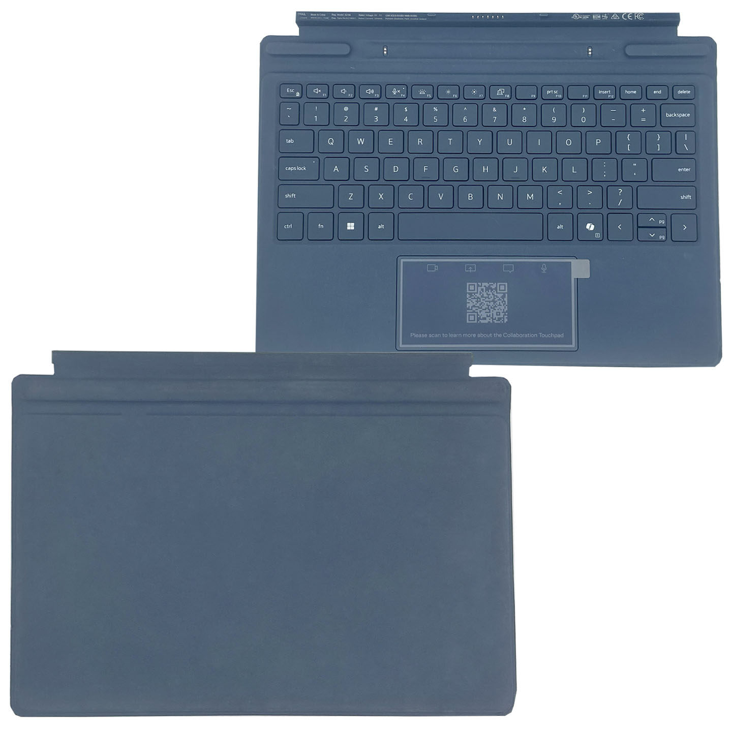 适用DELL戴尔 Latitude 7350 Detachable K21M平板二合一磁吸键盘