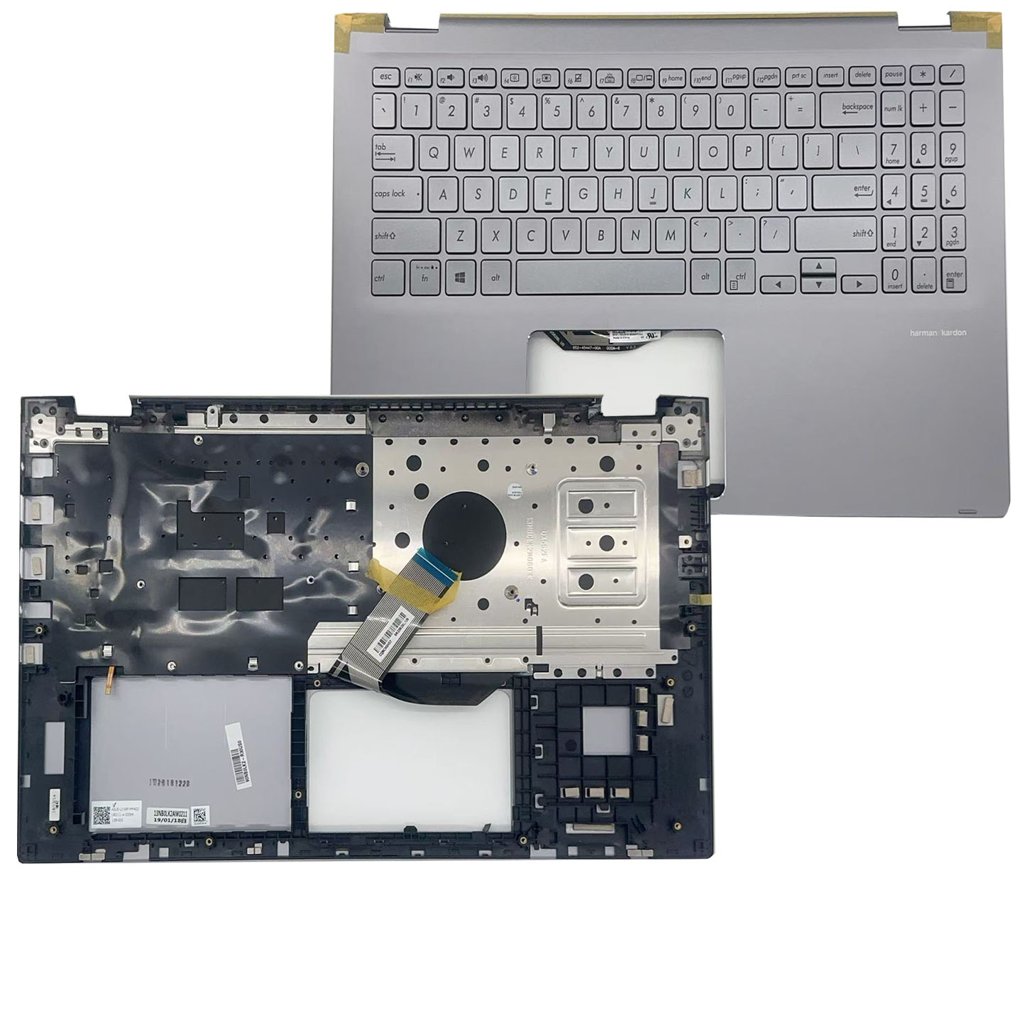 使用于ASUS/华硕 UX562FD UX562FA UX562FAC UX562FD 键盘C壳总成