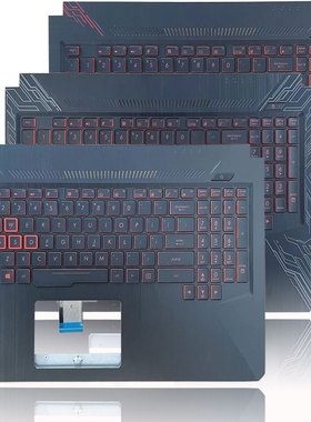 适用华硕/飞行堡垒FX80 FX80GE FX86 FX86S FZ80G FX504键盘带C壳